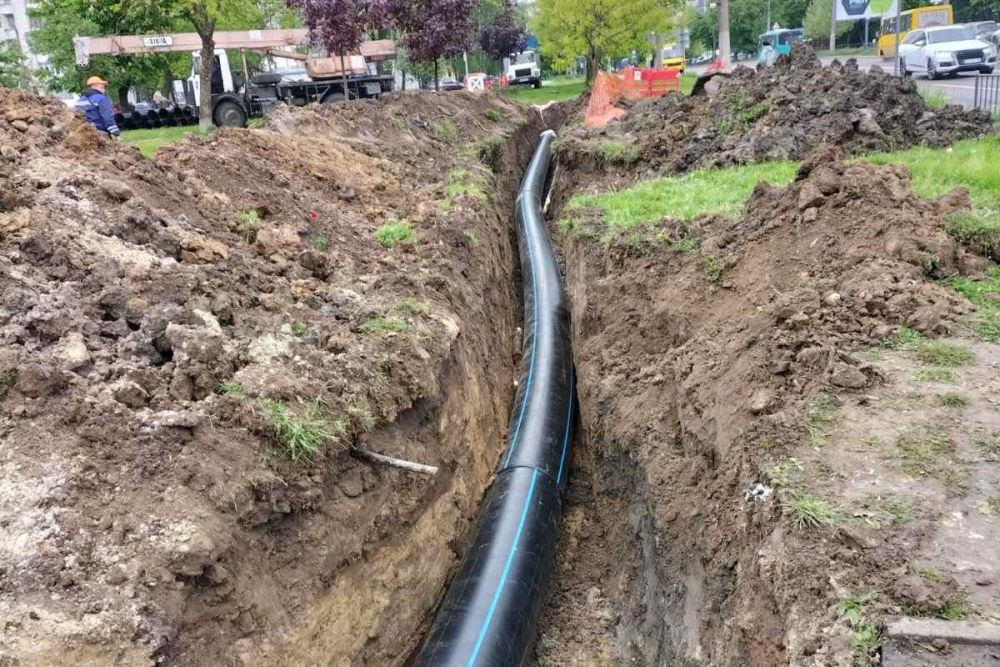 Фото 2: Понад 2,3 км нових водогонів проклав Львівводоканал у травні