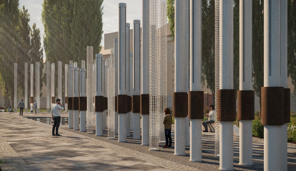 Фото 5: Оголошення результатів Всеукраїнського відкритого архітектурного конкурсу на проєктну пропозицію алеї памʼяті Національної гвардії України у м. Львові