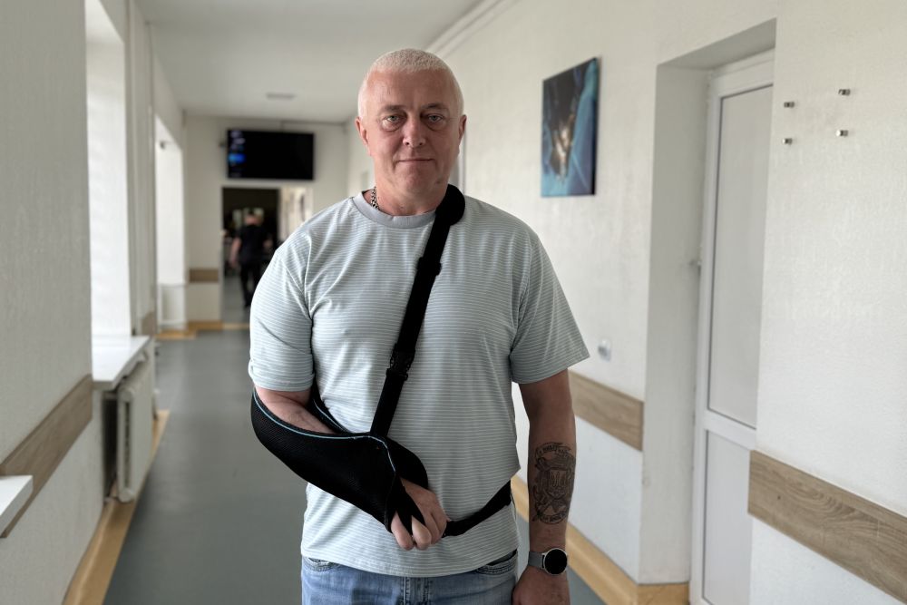 Фото 2: Топовий французький ортопед-травматолог прооперував у&nbsp;Львові двох важкопоранених захисників