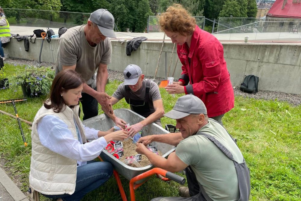 Фото 2: У Парку пам&rsquo;яті квітне різнотрав&rsquo;я: львів&rsquo;ян та гостей міста заохочують відвідати локацію