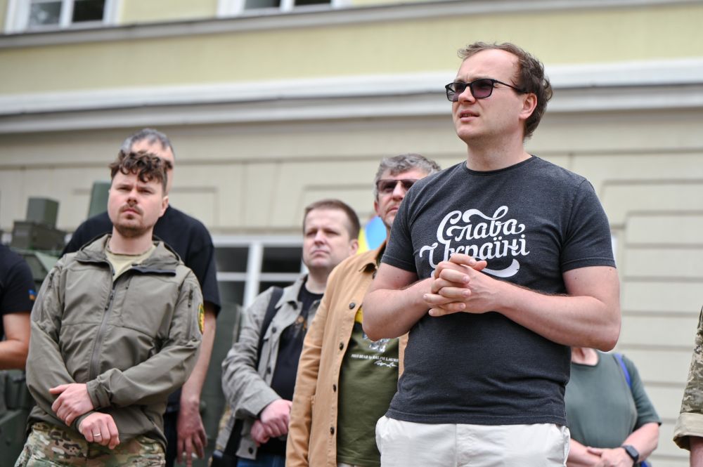 Фото 3: На площі Ринок у&nbsp;Львові 24-та бригада відкрила особливу виставку про оборону Донеччини