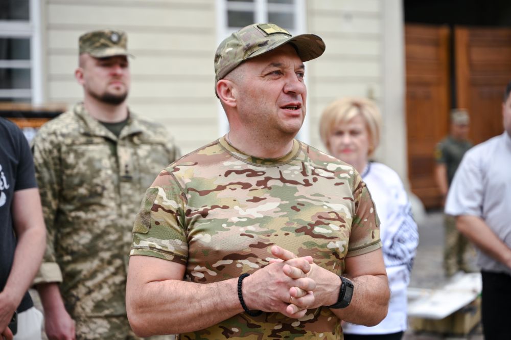 Фото 2: На площі Ринок у&nbsp;Львові 24-та бригада відкрила особливу виставку про оборону Донеччини