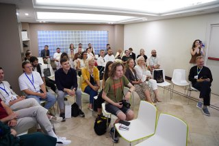 Фото 1: Львівська молодь провела side-event у&nbsp;рамках міжнародної конференції з&nbsp;відновлення України у&nbsp;Римі