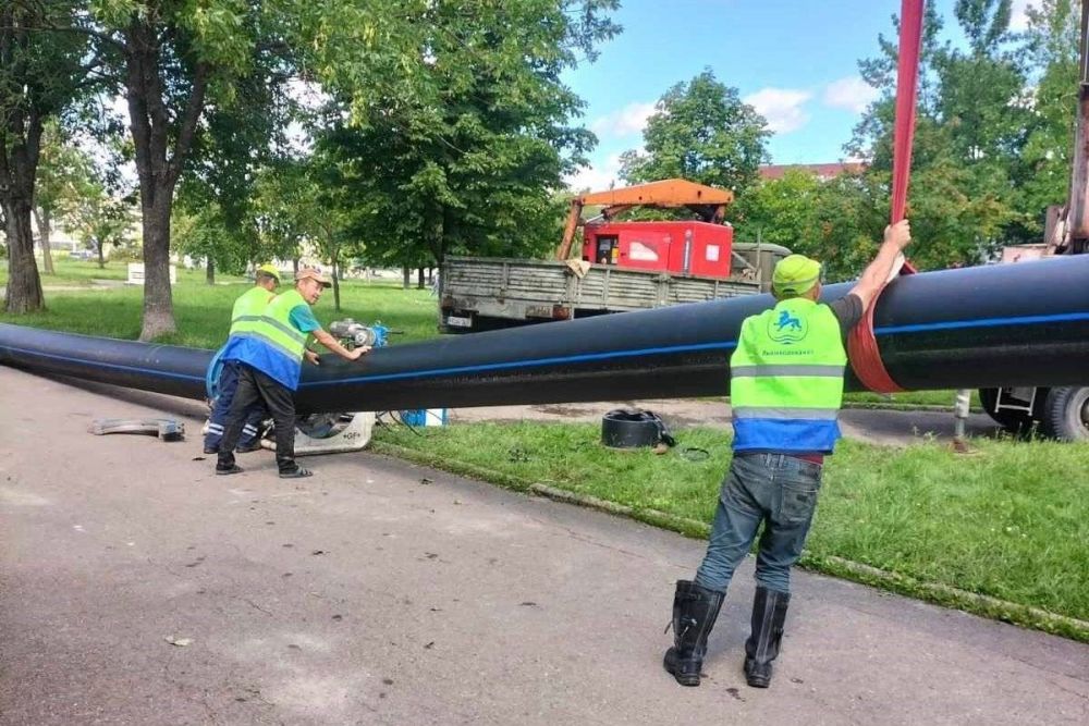 Фото 1: Як від центру Львова до околиці: за два місяці Львівводоканал замінив майже 6&nbsp;км аварійних труб