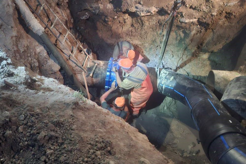 Фото 2: Як від центру Львова до околиці: за два місяці Львівводоканал замінив майже 6&nbsp;км аварійних труб