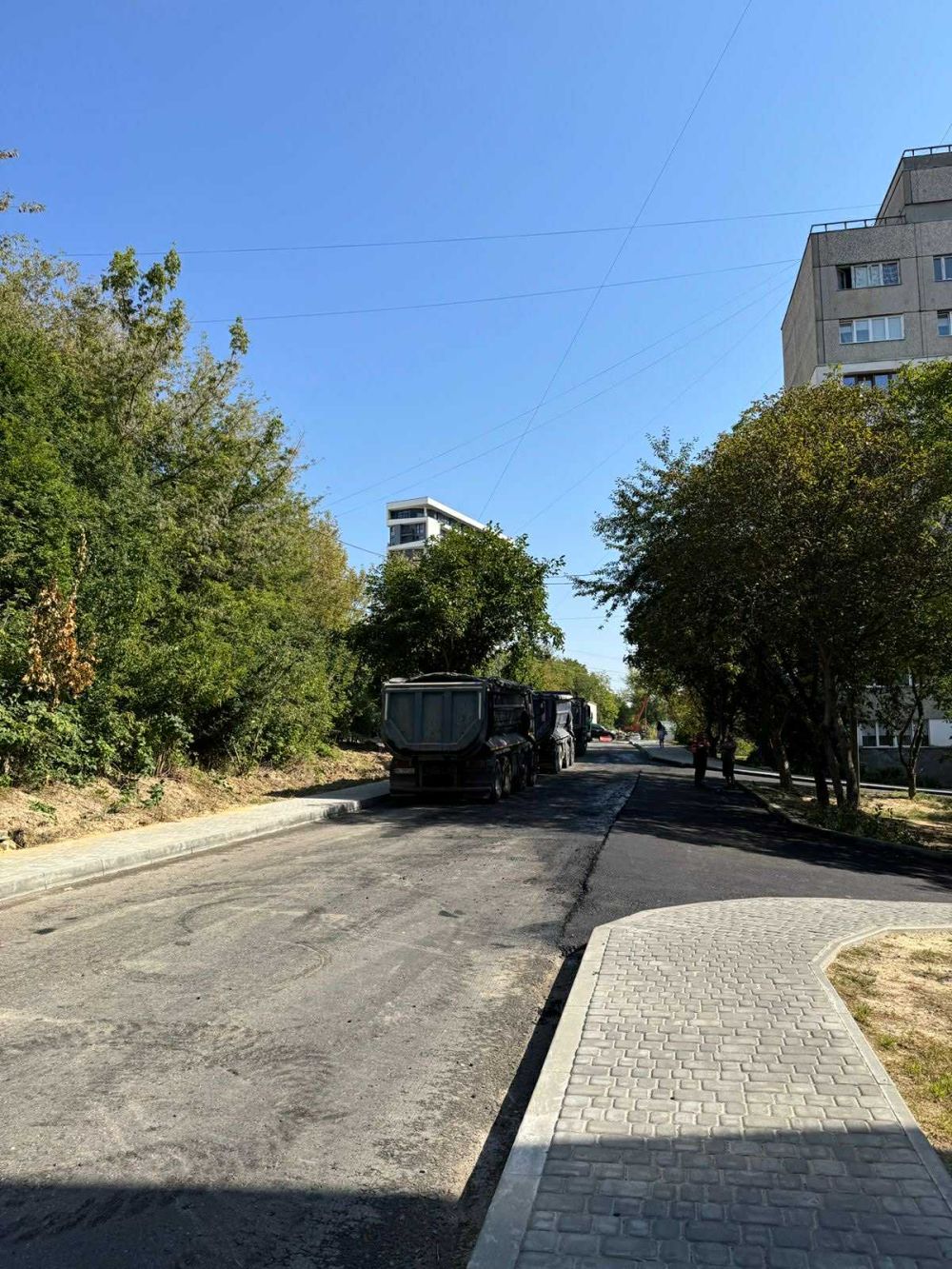 Фото 2: На вул. Щеповій завершують ремонтні роботи: з&nbsp;середини вересня тут курсуватимуть автобуси №&nbsp;21