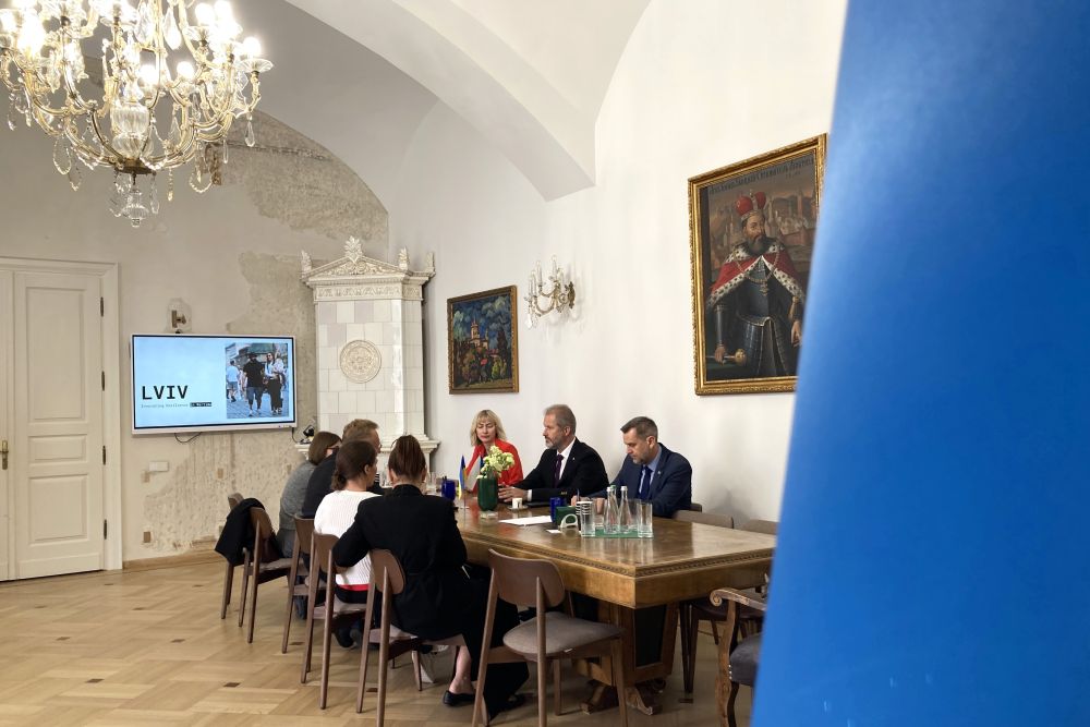 Фото 1: До Львова з&nbsp;першим офіційним візитом приїхав новий консул Чеської Республіки Їржі Борцел