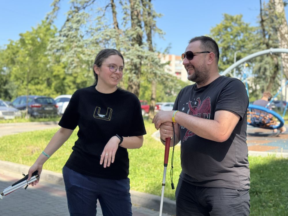 Фото 2: Вчиться жити у темряві, але не втрачає надії колись знову побачити світло – історія пацієнта центру UNBROKEN
