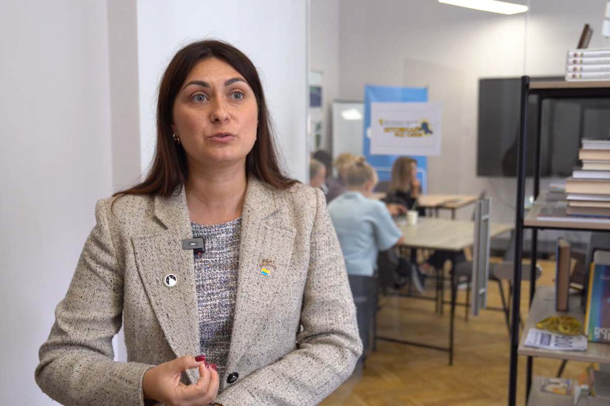 директорка Центру підтримки підприємництва Львівської міської ради Юлія Войтехова