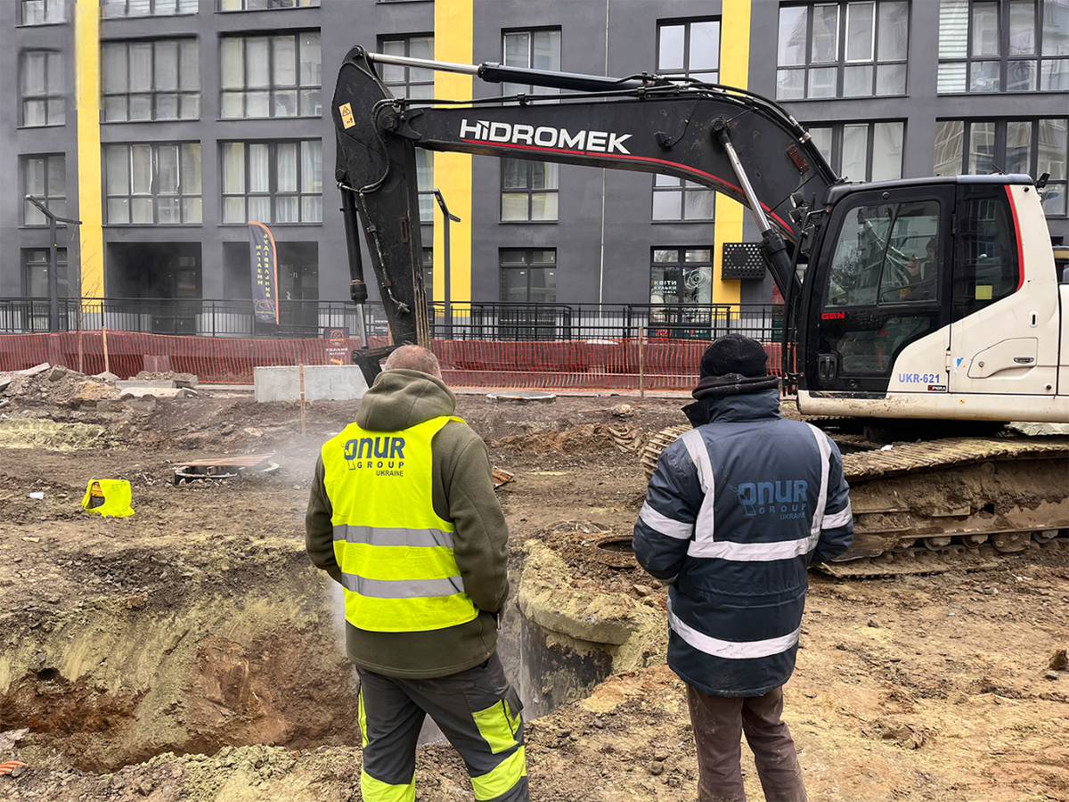 ремонтні роботи на вул. Залізнична