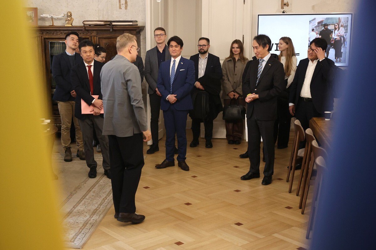 Японська делегація зустрілась з міським головою Львова