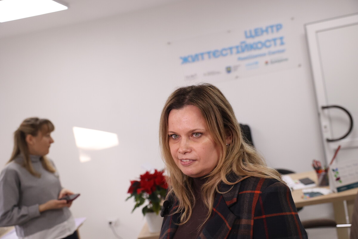керівниця Центру &laquo;Джерело&raquo; Зореслава Люльчак