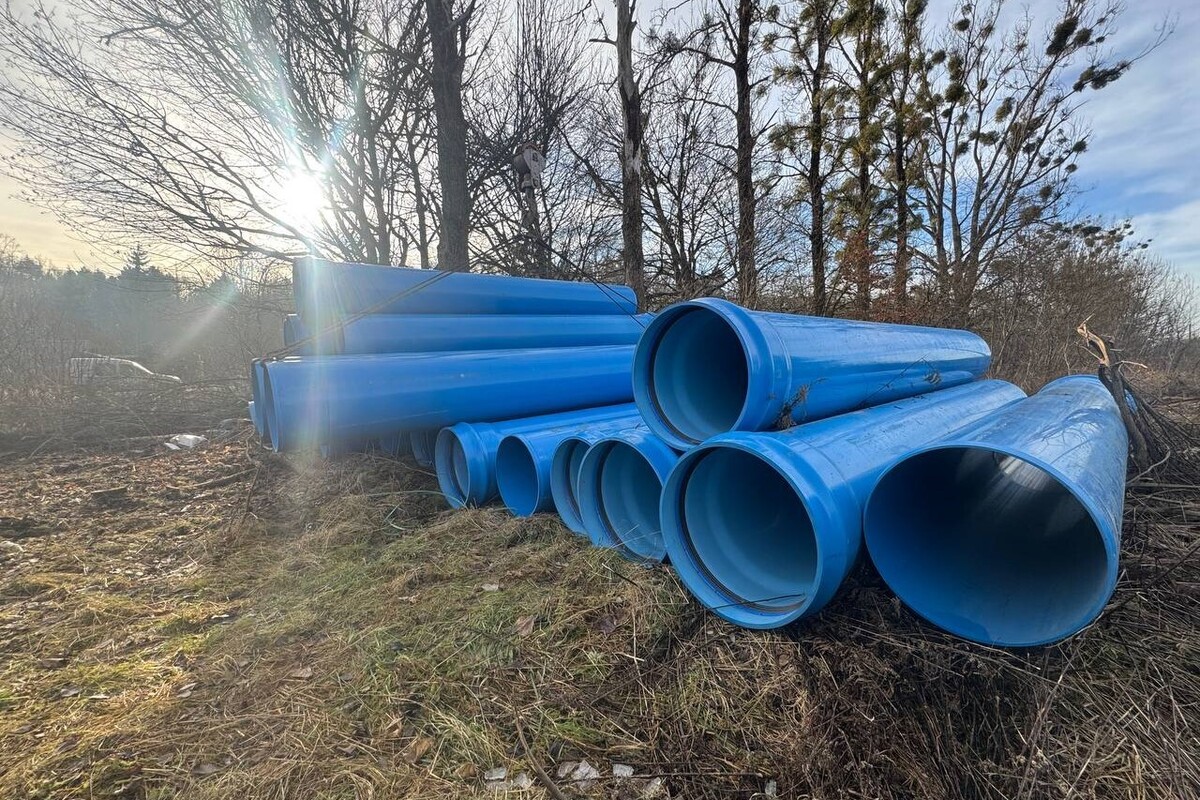 Фото 2: Поблизу Львова замінюють магістральний водогін, що забезпечує водопостачання Залізничного району міста