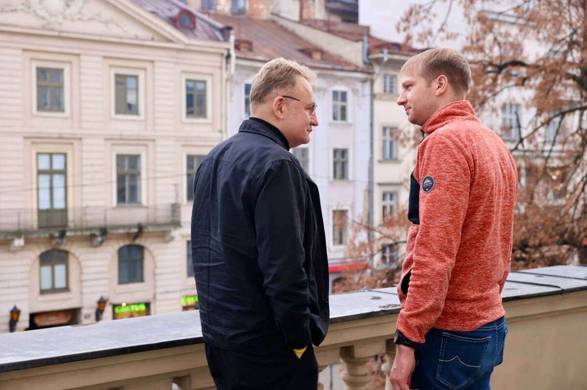 Фото 1: Андрій Садовий зустрівся з&nbsp;міністром клімату та&nbsp;енергетики Латвії