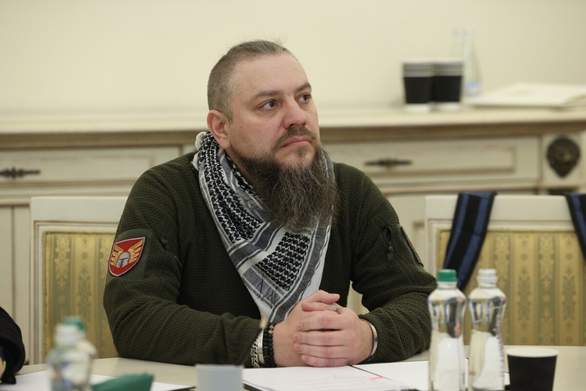Заступник міського голови Львова з питань ветеранів, ветеран Андрій Жолоб