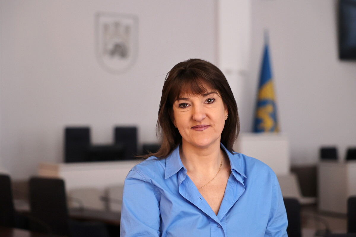 керівниця міського управління соціального захисту Тетяна Колесник