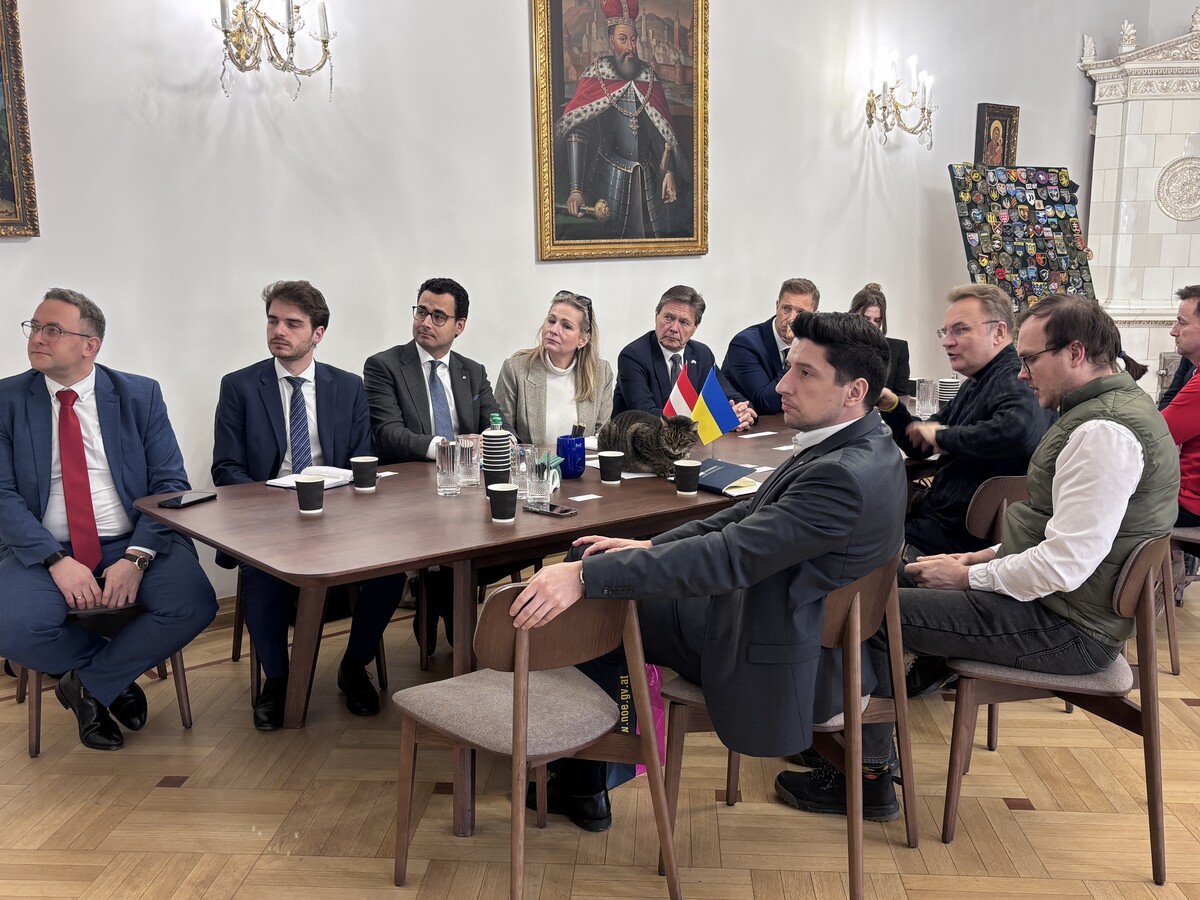 Фото 2: До Львова приїдуть австрійські бізнесмени, аби налагодити співпрацю з містом: результати зустрічі