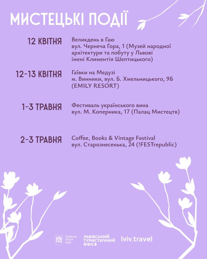 Фото 4: Весна у&nbsp;Львові: перелік подій, які не&nbsp;можна пропустити
