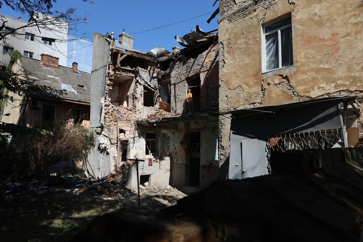 Зруйнований після обстрілу 12 липня 2025 року будинок на вул. Олени Степанівни, 35