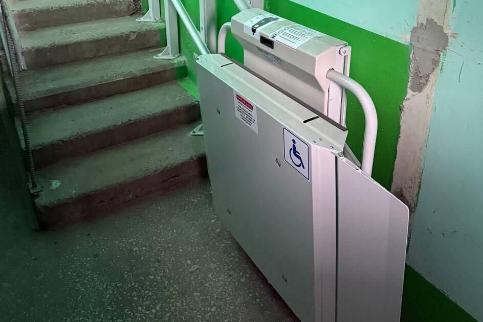 Фото 3: Уже 29&nbsp;підйомників для людей з&nbsp;інвалідністю встановили цьогоріч у&nbsp;Львові