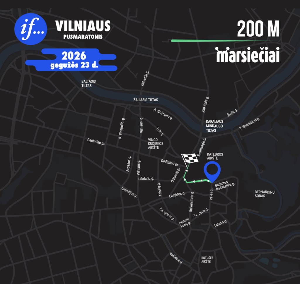 Карта шляху, який бігтимуть українські ветерани