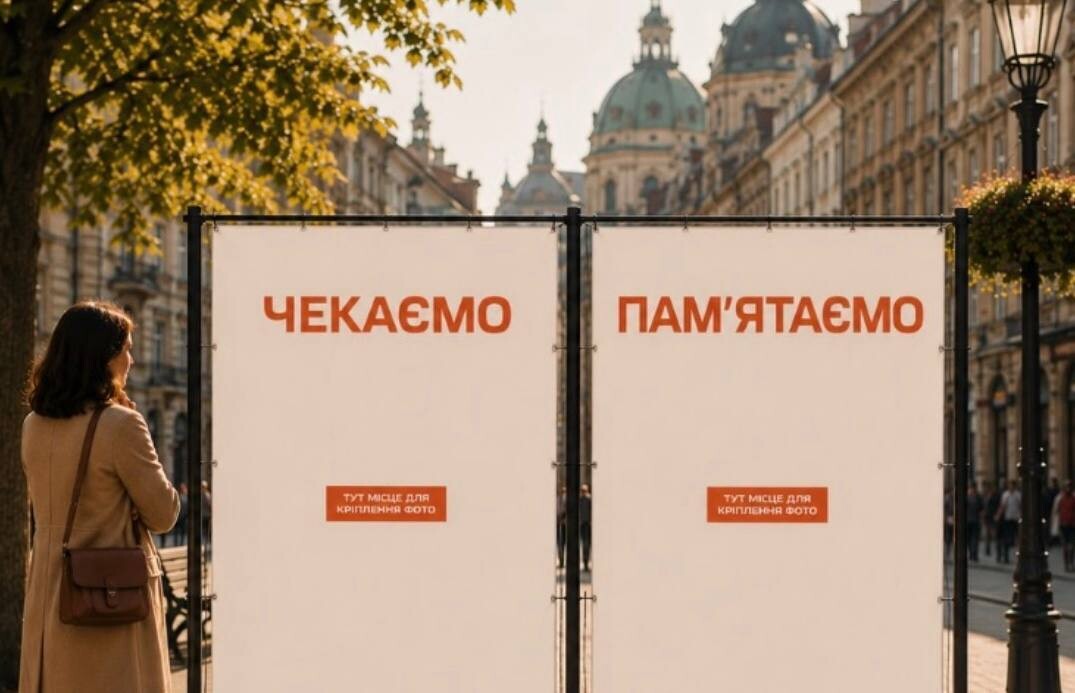 Фото 1: Фото Героїв на&nbsp;площі Ринок: у&nbsp;Львові стартувала ініціатива &laquo;ПОРУЧ З&nbsp;НАМИ&raquo;