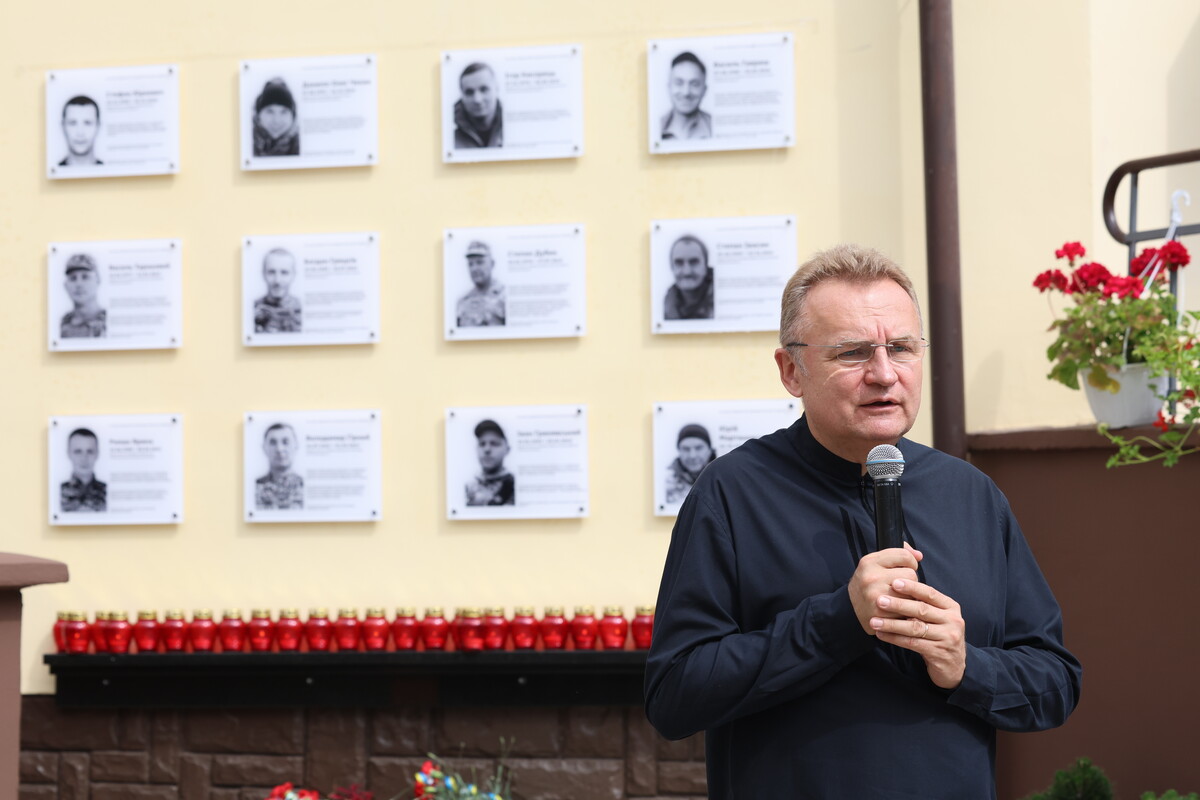 Фото 1: У&nbsp;Львові відкрили 12&nbsp;меморіальних таблиць працівникам Львівводоканалу, які загинули, захищаючи Україну (фото/відео)