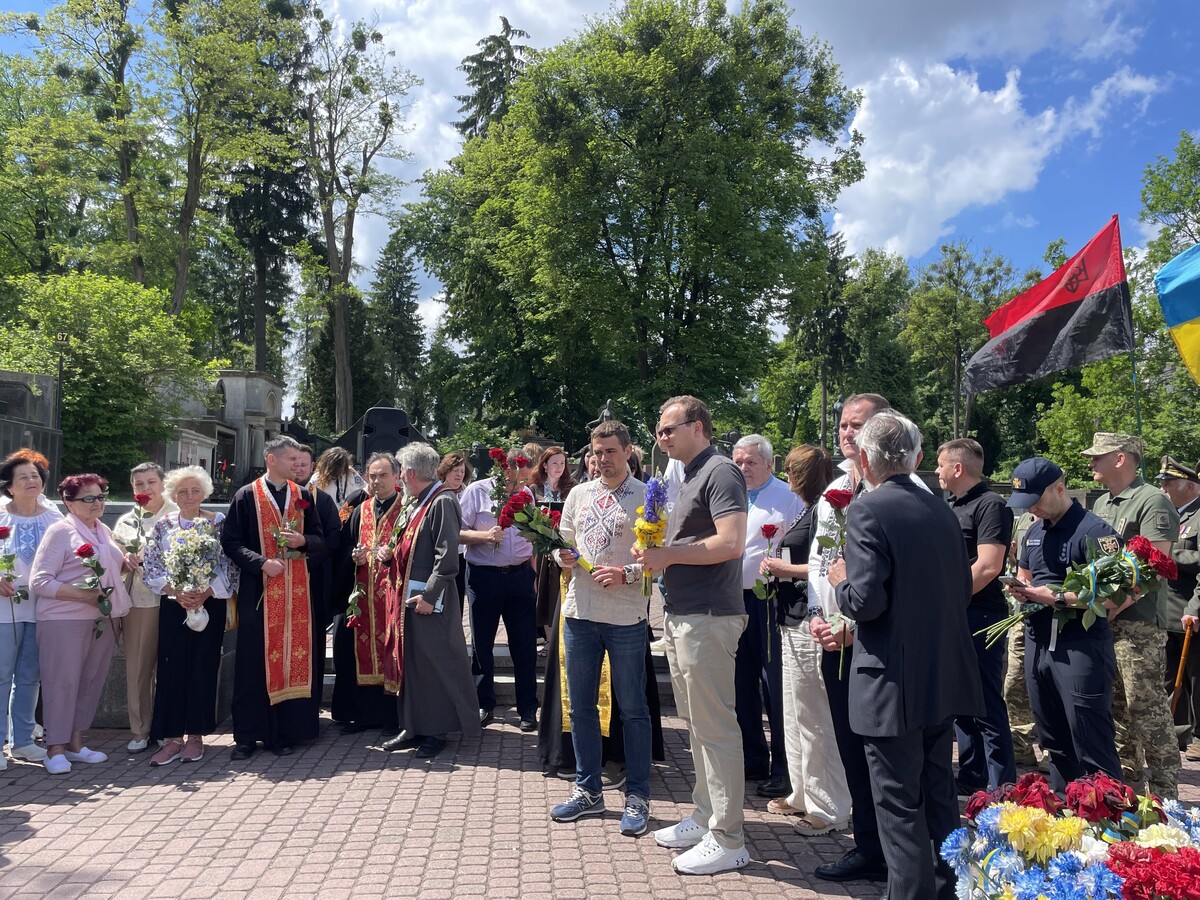 Фото 1: У&nbsp;Львові вшанували пам'ять діячки ОУН Ірини Сеник до&nbsp;100-річчя від дня її&nbsp;народження