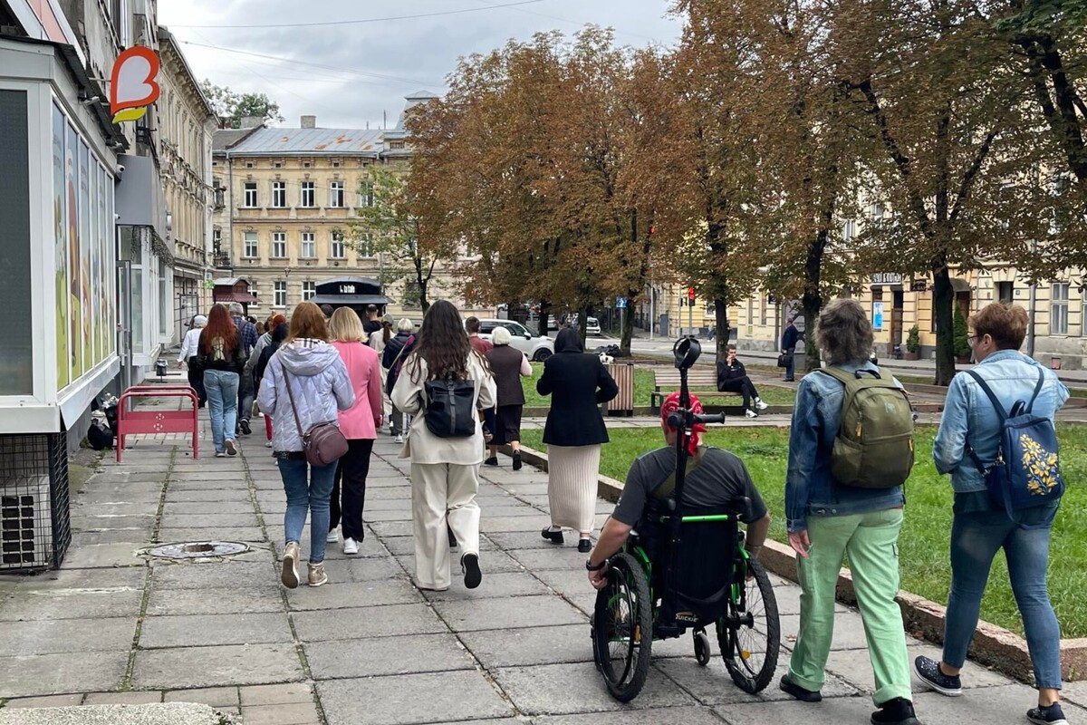 Фото 3: У Личаківському районі Львова облаштовують безбар’єрний медично-освітній квартал: що вже зробили та що планують