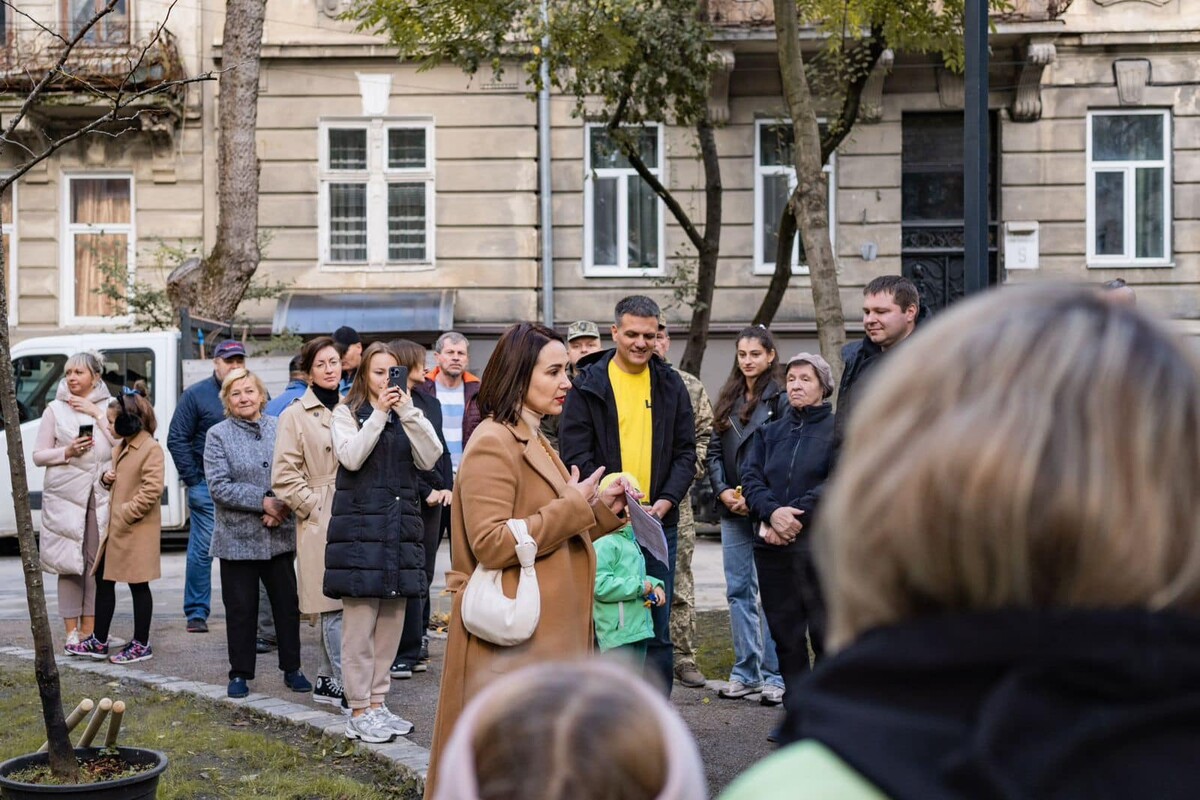 Фото 7: У Личаківському районі Львова облаштовують безбар’єрний медично-освітній квартал: що вже зробили та що планують