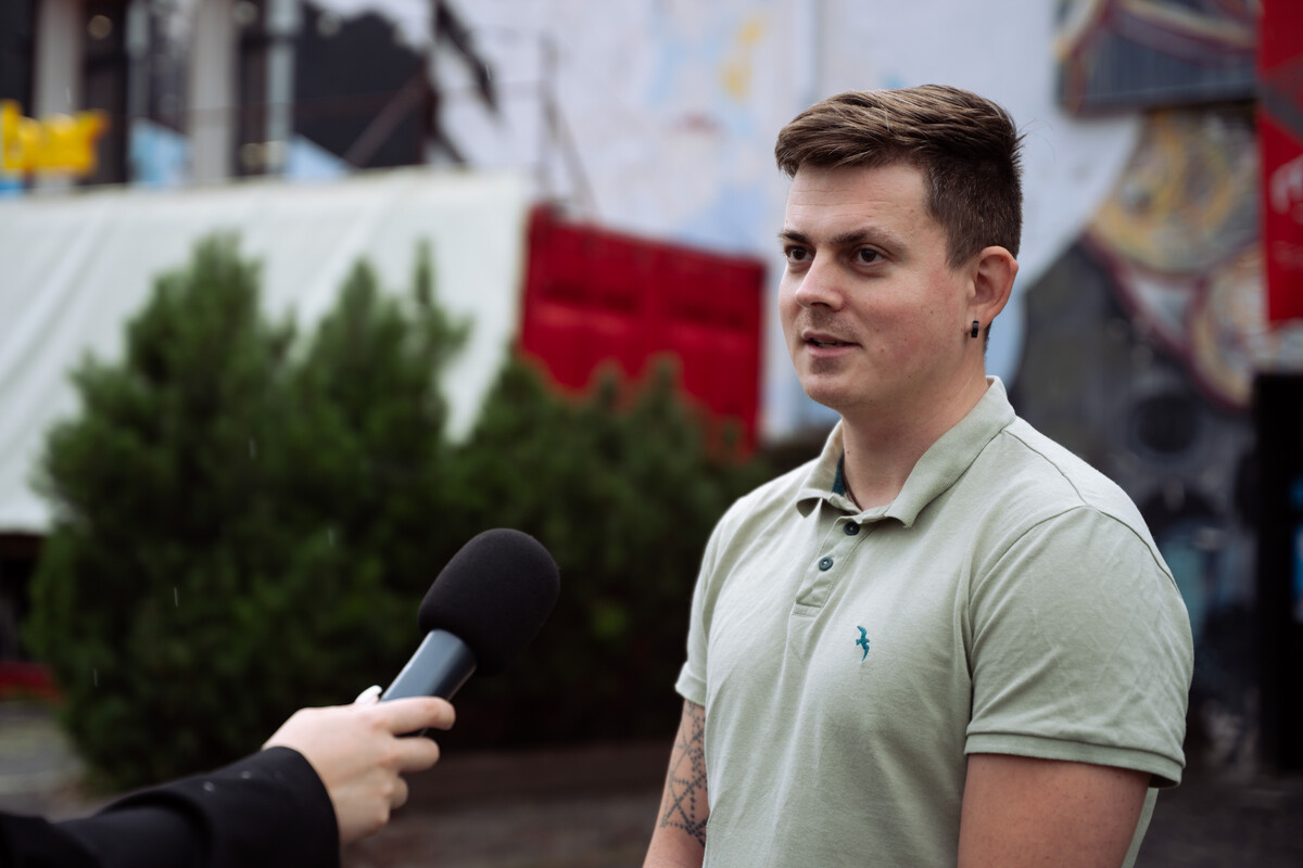 Представник !FESTrepublic, юрист-консультант Олександр Платоненко.
