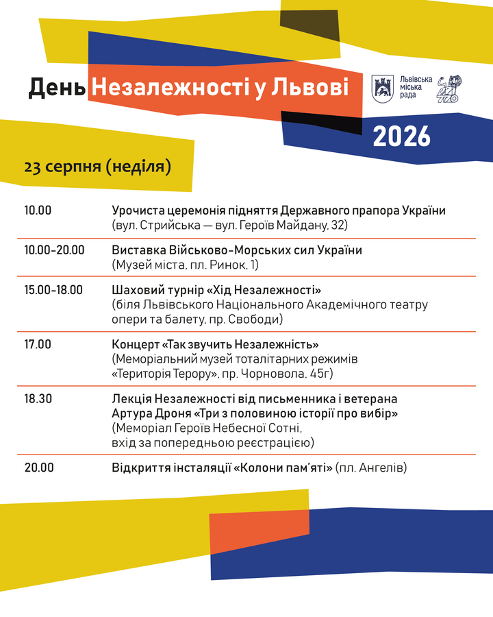 Фото 8: 35&nbsp;років Незалежності: повна програма заходів у&nbsp;Львові