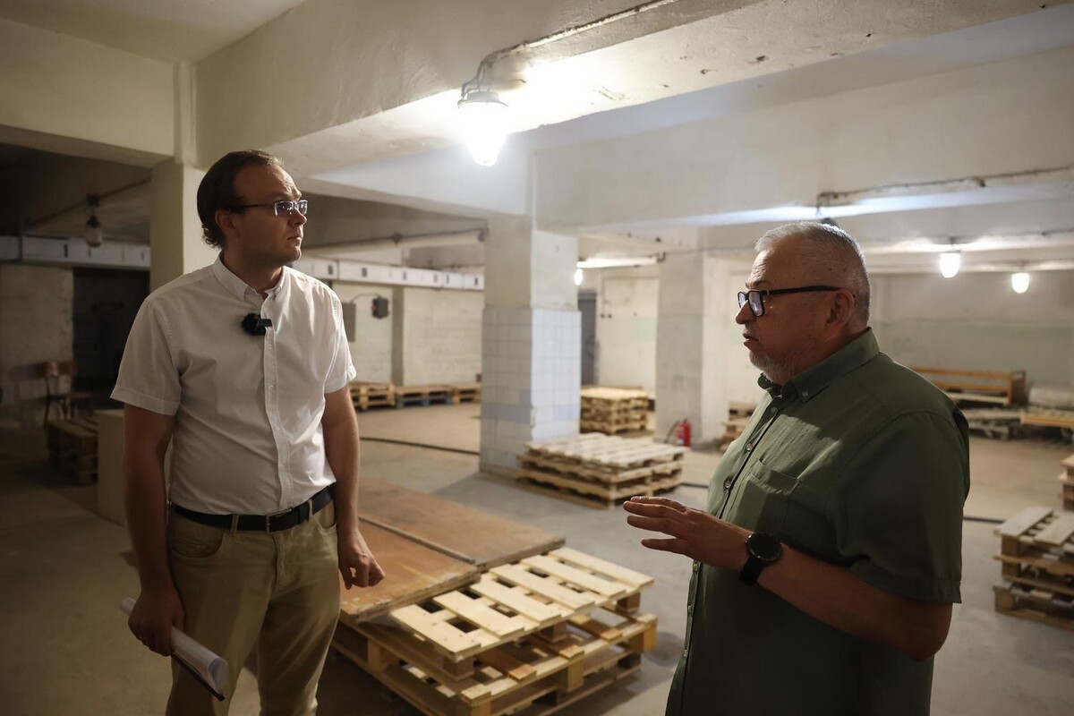 Фото 4: Вміщає 600 осіб: міська комісія ТЕБ і НС перевірила велике укриття в будівлі видавництва «Вільна Україна» (фото/відео)