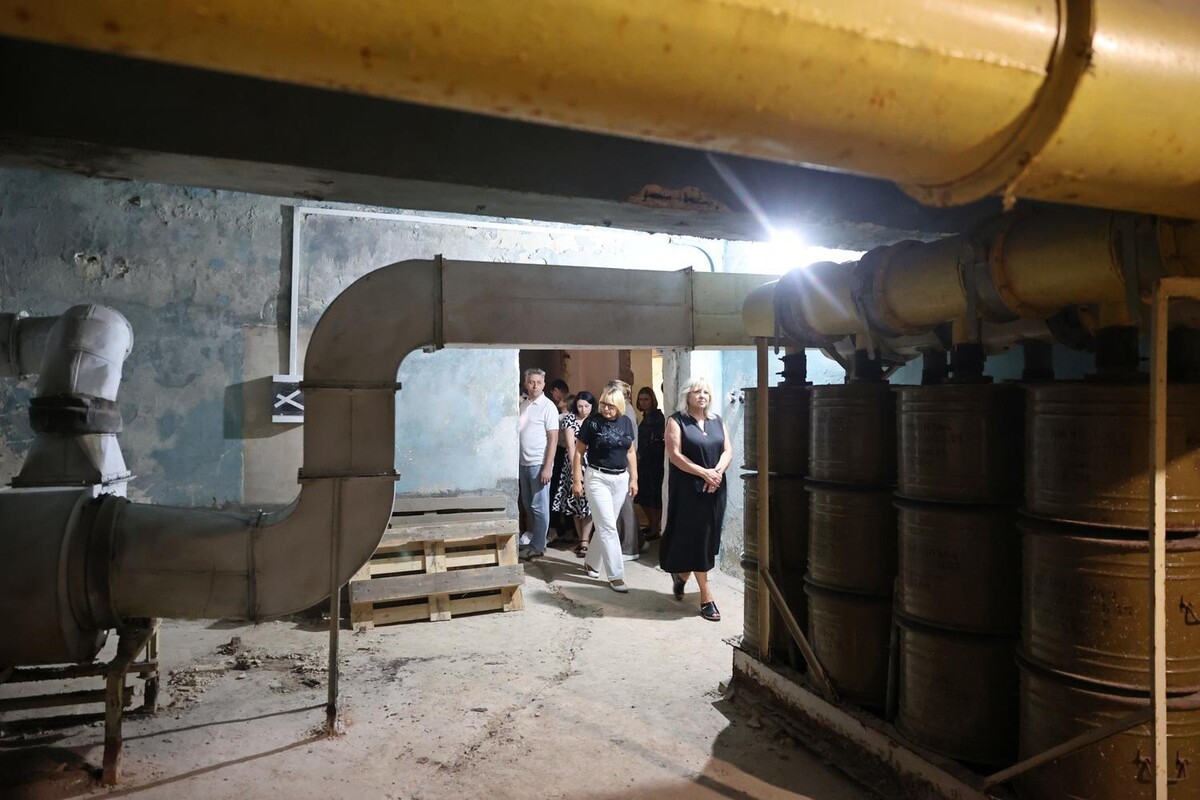 Фото 1: Вміщає 600 осіб: міська комісія ТЕБ і НС перевірила велике укриття в будівлі видавництва «Вільна Україна» (фото/відео)