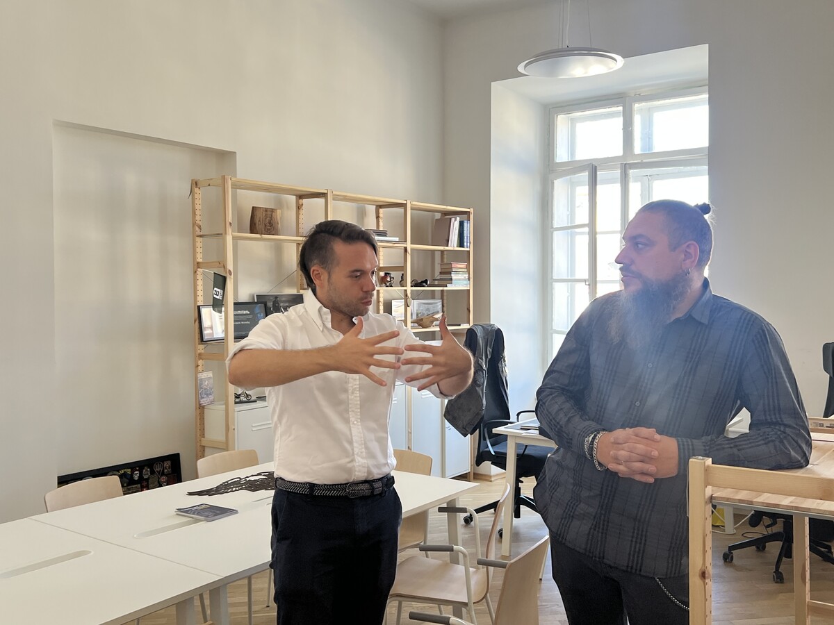 Фото 2: У Львові швейцарські науковці презентували гейміфікований застосунок для ветеранів