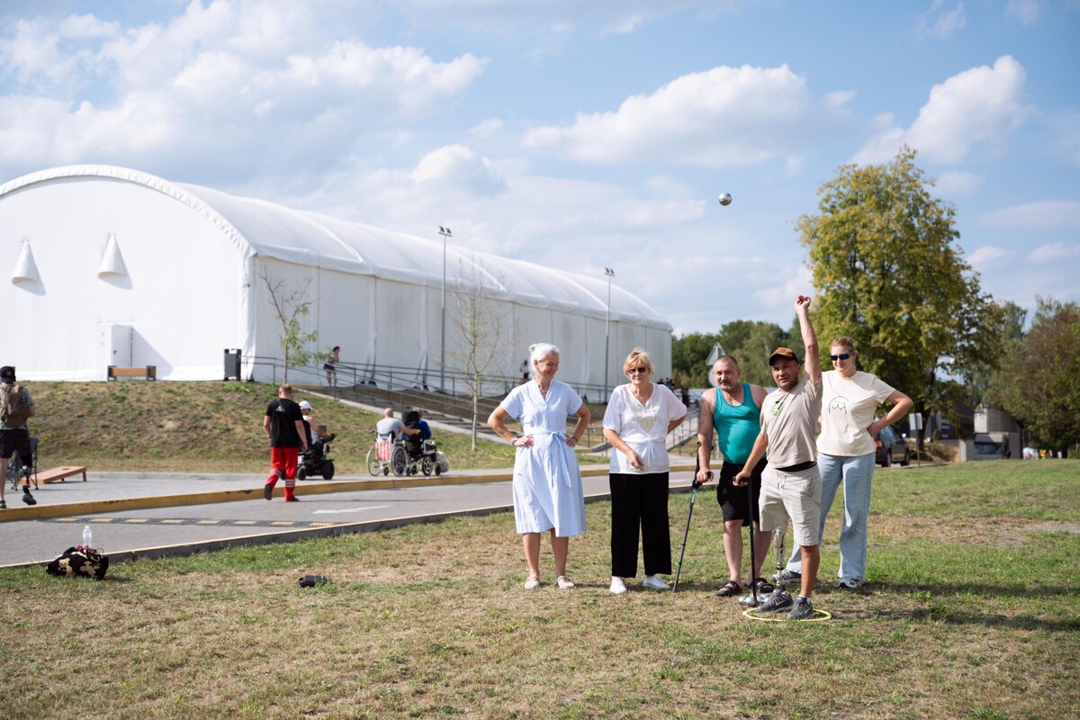 Фото 4: Від баскетболу до регбі на кріслах колісних: у Львові відкрили новий спортивний простір UNBROKEN