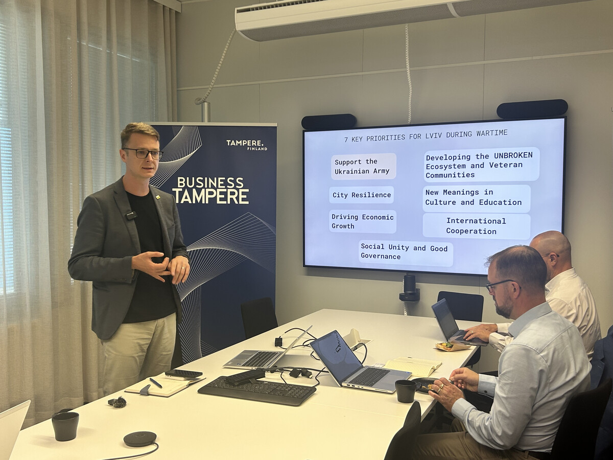 Фото 1: У&nbsp;Львові відкриють фінський бізнес-офіс Business Tampere (відео)