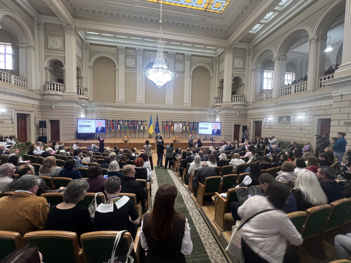 Фото 3: «Лиш боротись — значить жить»: у Львівському університеті розпочався Міжнародний науковий конгрес, присвячений Івану Франку