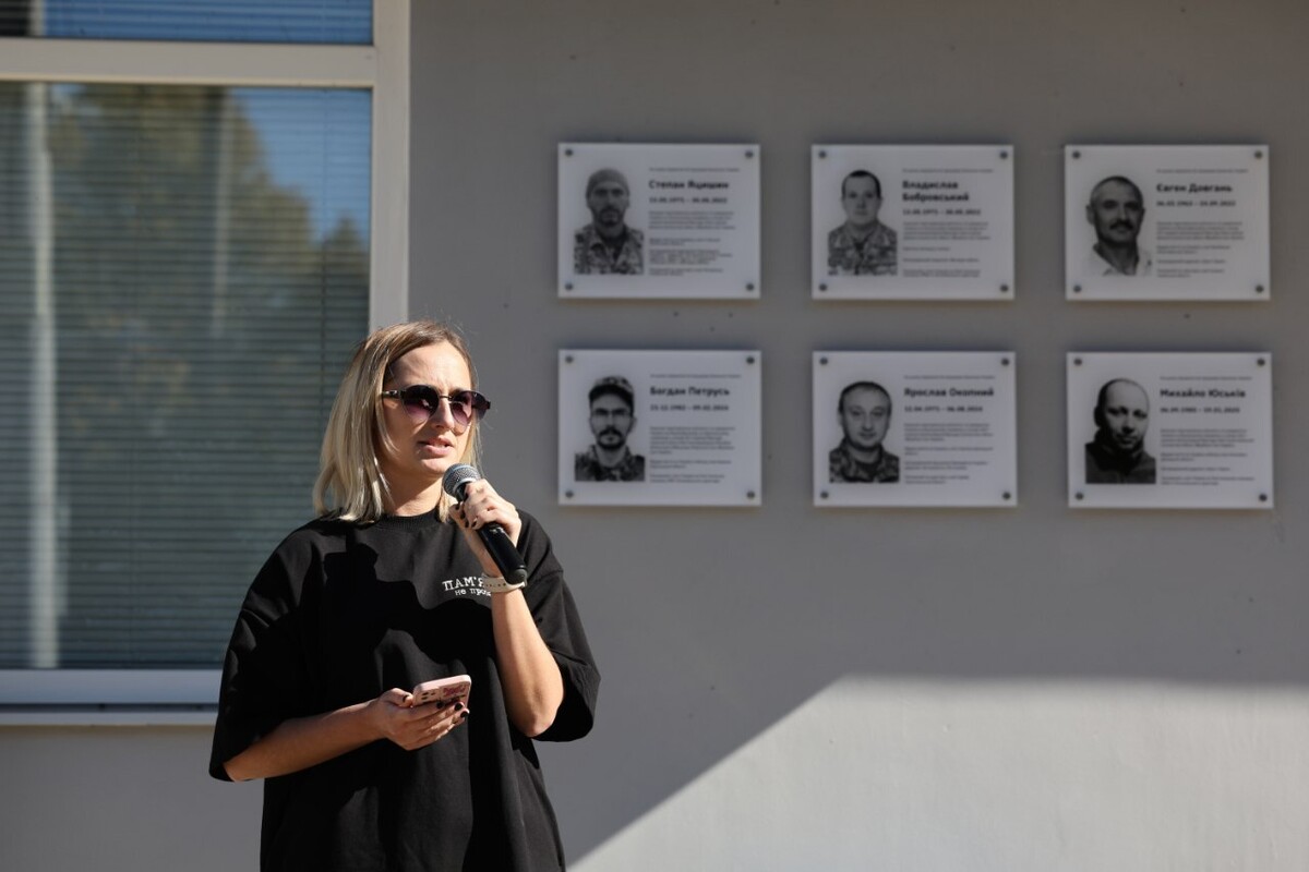 Фото 3: У Львові відкрили 6 меморіальних таблиць працівникам «Львівелектротрансу», які загинули, захищаючи Україну
