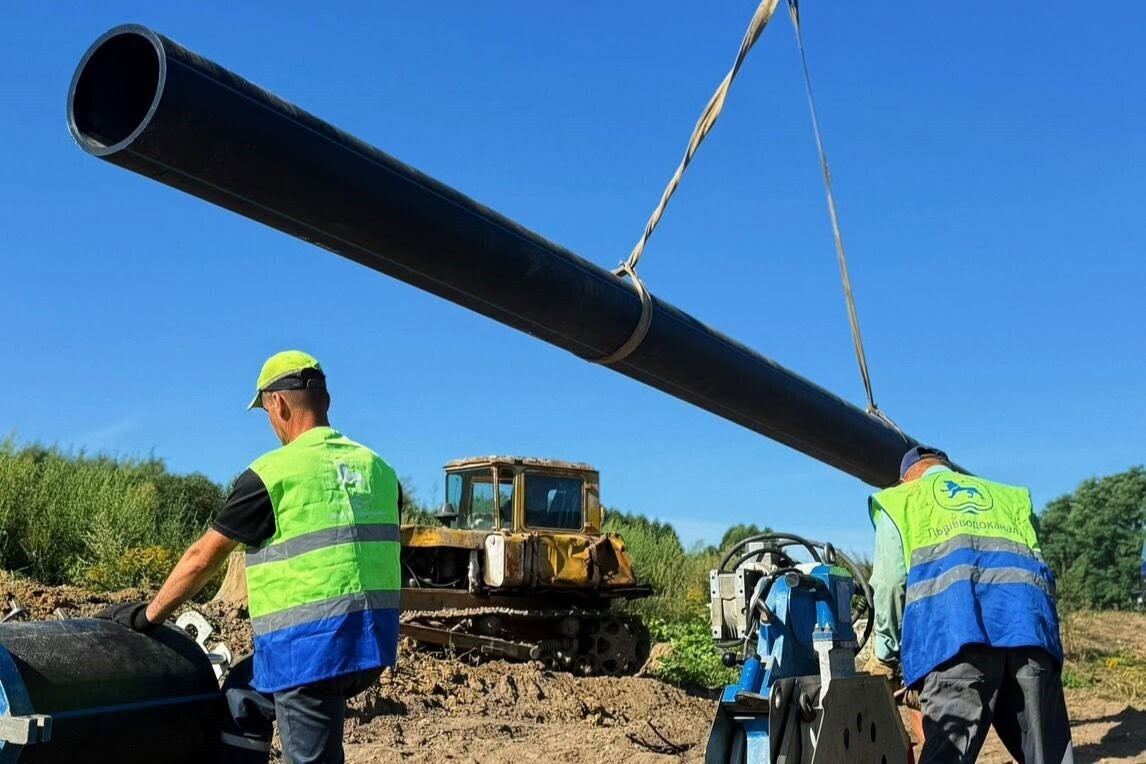 Фото 1: Понад 20 км водопровідних мереж оновили у Львові від початку року