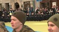 В центрі Львова військові урочисто заспівали Гімн України