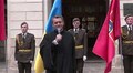 У центрі Львова замайоріли прапори військових та оборонних структур, що захищають Україну на війні