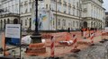 Доріжки доступності: на пл. Ринок вже постелили 382 м2 відшліфованої бруківки