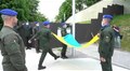 Віталій Марків підняв національний стяг на Меморіалі Героїв Небесної Сотні
