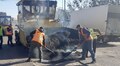 Сьогодні комунальні служби по всьому Львову ліквідовують ями на дорогах