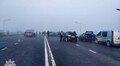 Внаслідок ранкової ДТП на Скнилівському мості ніхто з людей не постраждав
