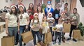Місто подарувало дарунки від святого Миколая дітям, які особливо цього потребують