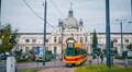 Перші трамваї, які отримав Львів від швейцарського Базель-Ланд, готуються до виїзду на маршрути міста