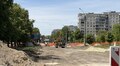 Реконструкція вул. Мазепи: демонтовують старе покриття і контактну мережу
