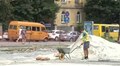 Біля цирку ремонтують сквер та площу